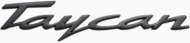 Porsche Taycan Turbo Magnetų Užrašų Rinkinys Originalus WAP0502100RMST