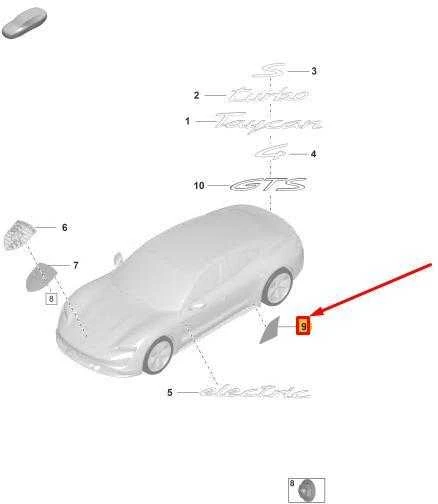 Porsche Taycan Y1 2020 2024 Galinės Kairės Durys Akmuo Apsaugos Plėvelė Originalus 9J1853823