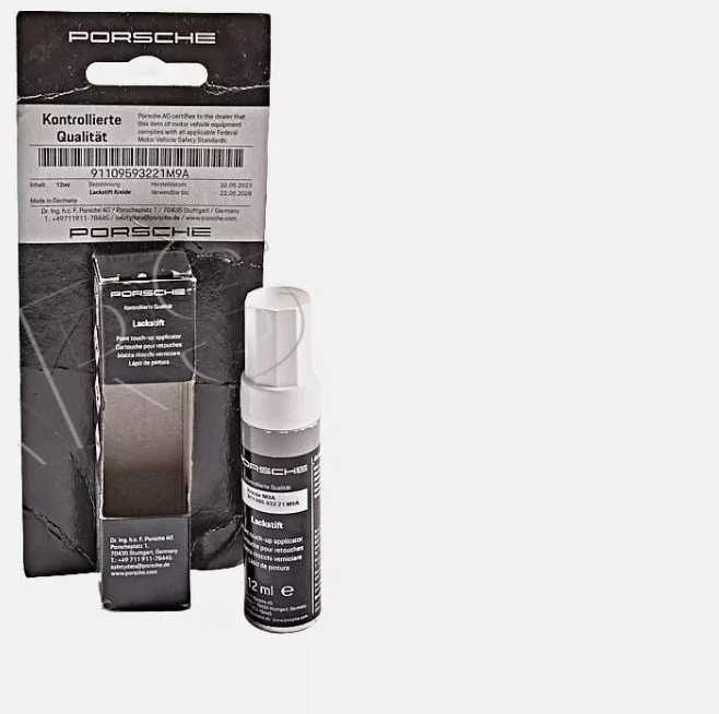 "Porsche Touch Up Paint CHALK" dažų kodas M9A Originalūs 91109593221