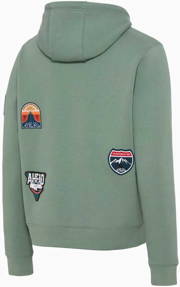 PORSCHE unisex AHEAD kolekcinė džemperis su gobtuvu