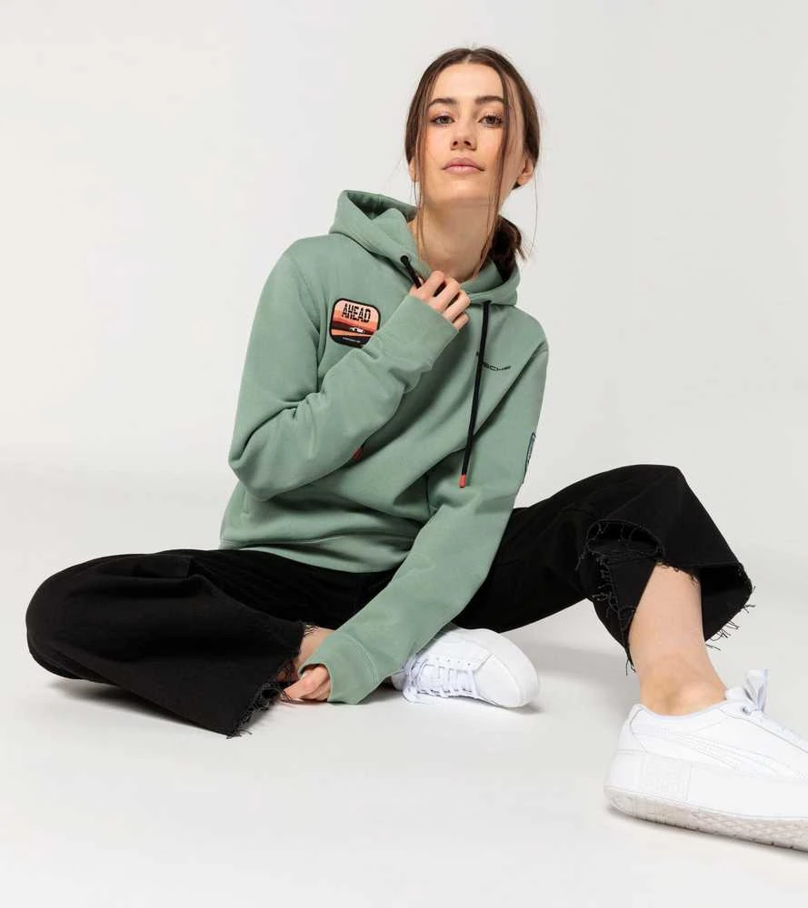 PORSCHE unisex AHEAD kolekcinė džemperis su gobtuvu