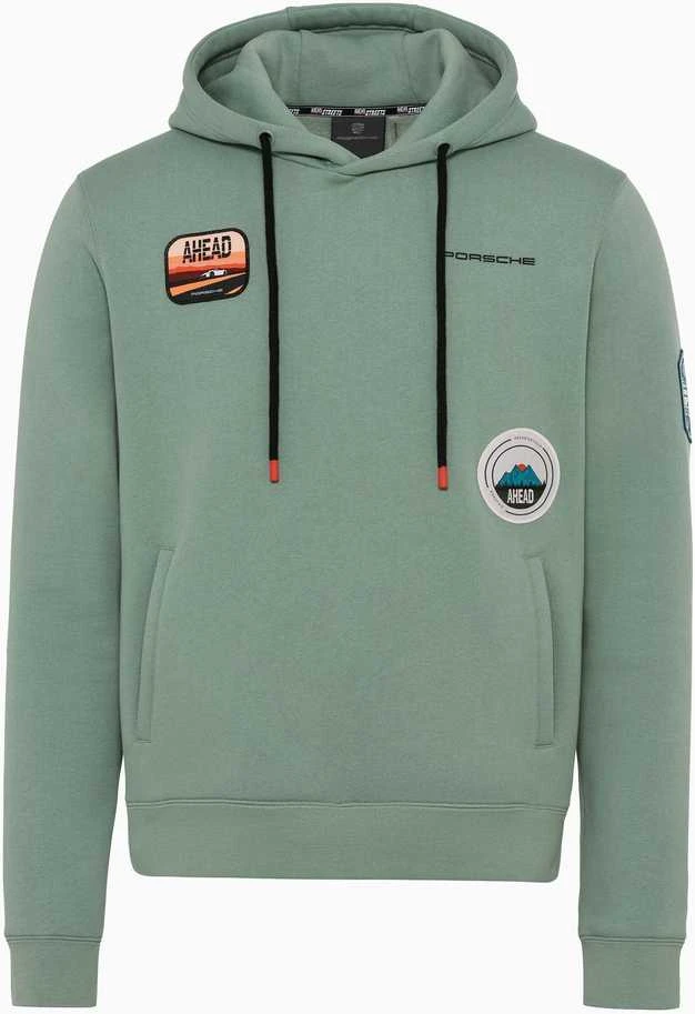 PORSCHE unisex AHEAD kolekcinė džemperis su gobtuvu