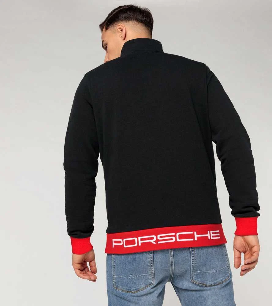 PORSCHE unisex zip puloveris – Motorsport gerbėjų apranga