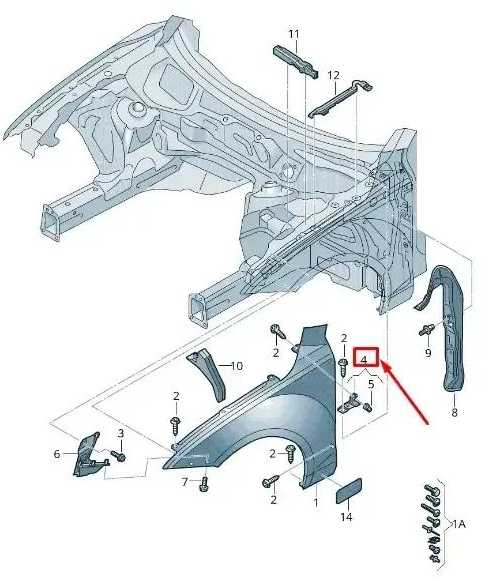 Priekinis Dešinysis Viršutinis Sprendinys VAG Audi A7 Sportback 2011 2017 Originalus 4G8809322