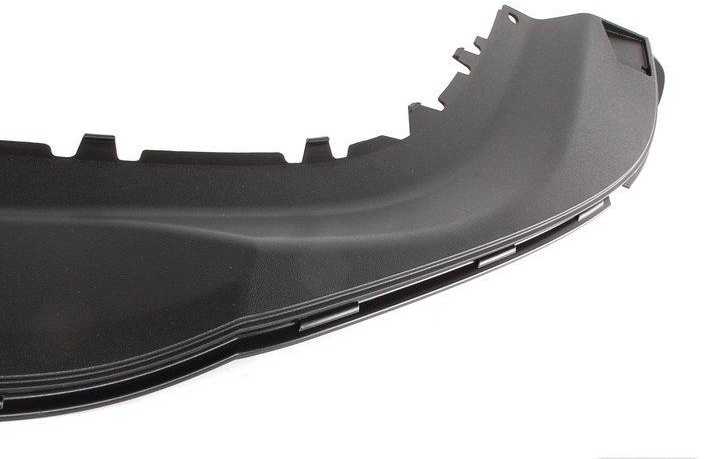 Priekinis Spoileris Satin Juodas VAG Volkswagen Golf R32 2009 2013 Originalus 5K0805903F9B9