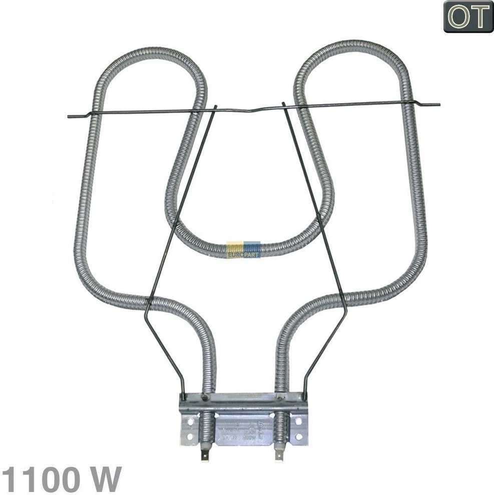 Psa Parts Groove Tube pošilti šilumą žemiau 1100w Orkaitė Orkaitė Gorenje 616021 Originali