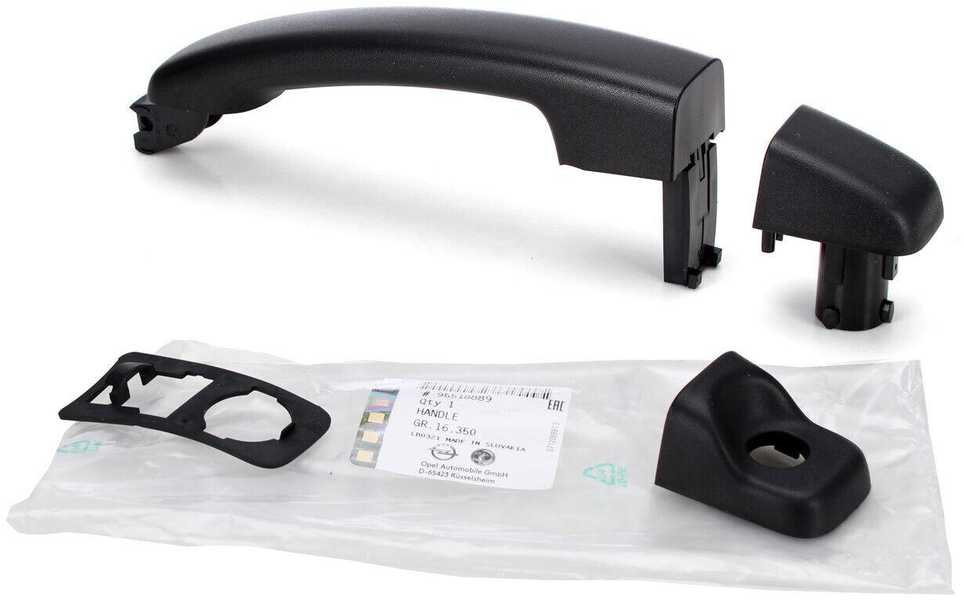 Psa Parts Kairysis Priekinis Durų Išorinis Rankenas PSA Opel Vivaro B 2014-2021 Originalus 95518889