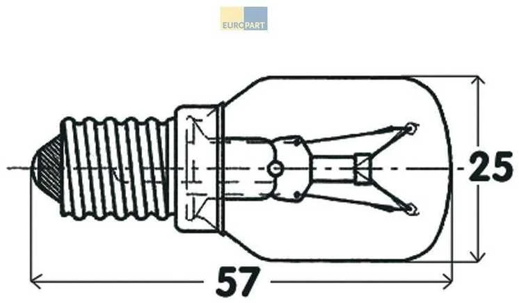 Psa Parts Speciali lemputė lemputė šviesa šviesos lemputė šaldytuvui e14 15w 240v