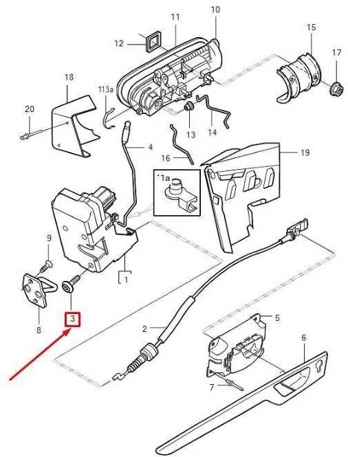 Psa Parts VOLVO XC90 MK1 Galinių Durų Užrakto Šešių Taškų Lizdo Varžtas 986289 NAUJAS ORIGINALUS