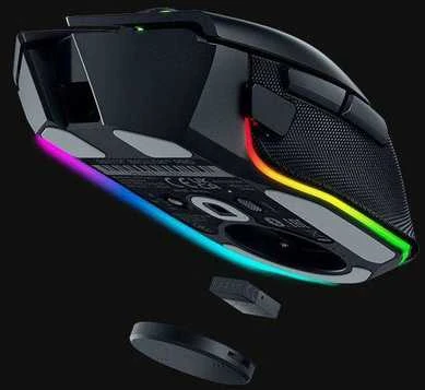 Belaidė žaidimų pelė Razer Basilisk V3 Pro, Juodos spalvos