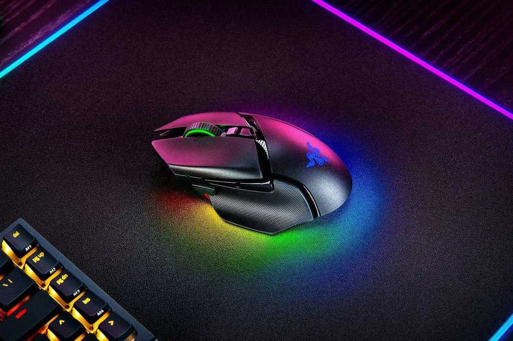 Belaidė žaidimų pelė Razer Basilisk V3 Pro, Juodos spalvos