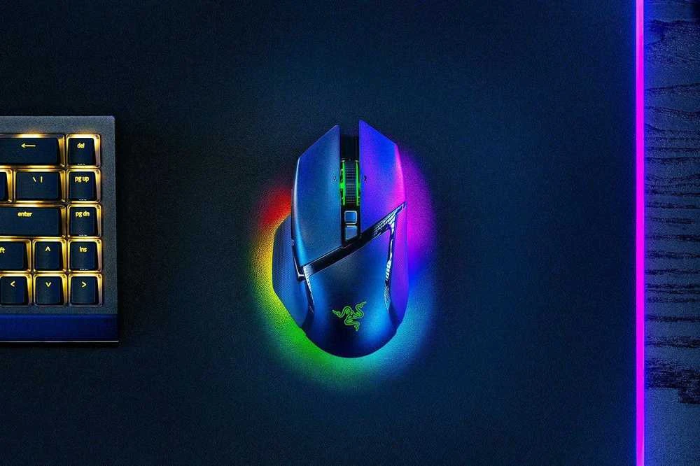 Belaidė žaidimų pelė Razer Basilisk V3 Pro, Juodos spalvos