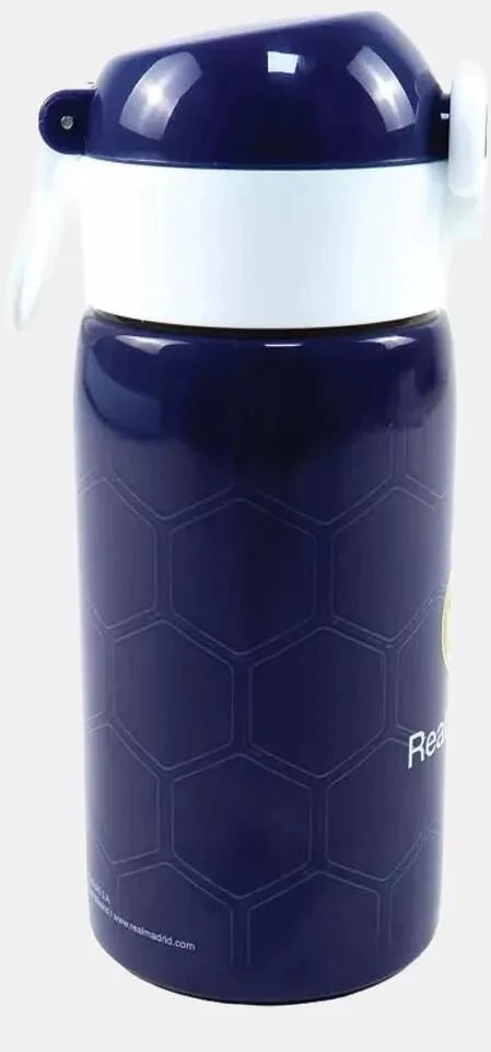 Real Madrid aliuminio gertuvė su šiaudeliu 500 ml
