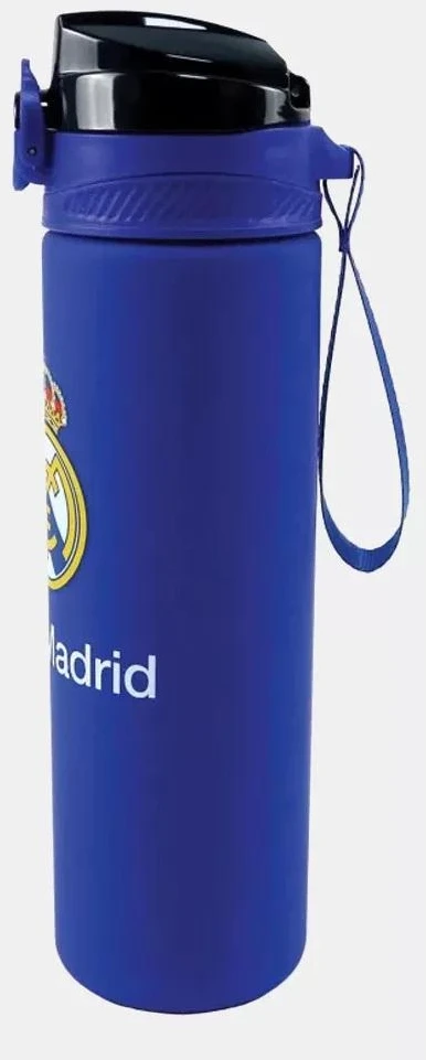 Real Madrid plastikinė gertuvė su šiaudeliu 700 ml