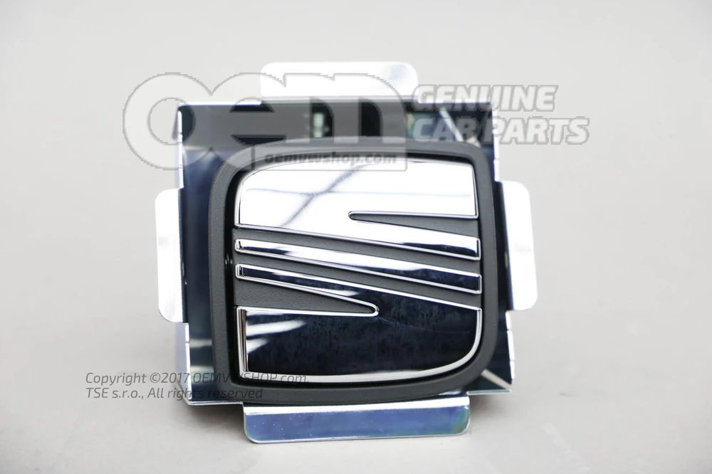 SEAT Altea Ibiza Leon Rankena Satin Juodas High Chrome Originalus 6J4827565ERYP