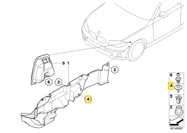 Šešiakampis Varžtas BMW E36 E46 F30 F80 Originalus 07149126885