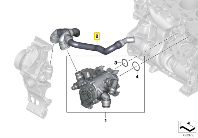 Šilumos Valdymo Modulis BMW F40 F44 F48 F39 F56 F55 F54 F57 F60 Originalus 11518631942