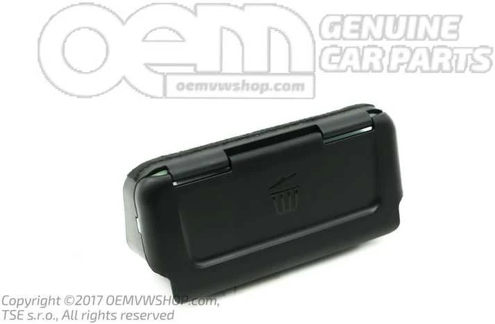 Šiukšlių Dėžės Vidinė Duris Juoda Skoda Superb 3P 2024 Originalus 3P0061107