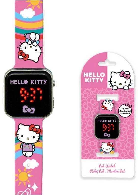 Kids Euroswan Skaitmeninis LED laikrodis "Hello Kitty Friends