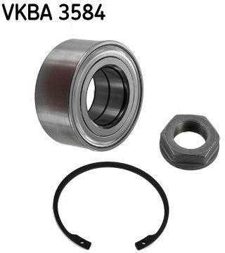 SKF VKBA 3584 Ratų guolio rinkinys su visomis reikalingomis dalimis 1606623580