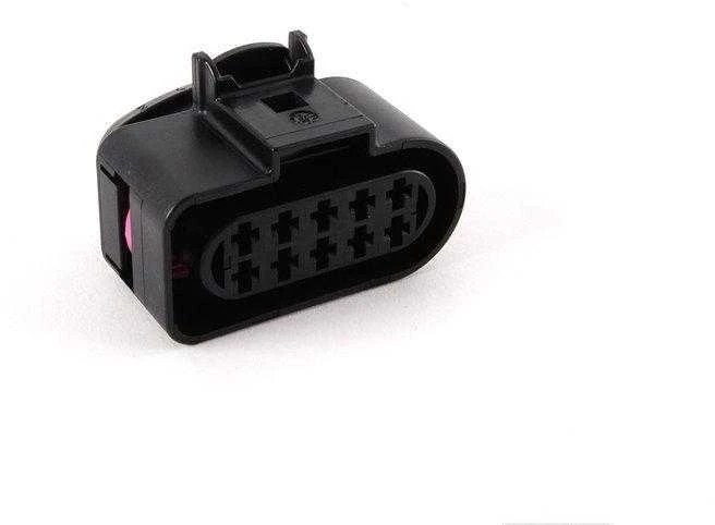 Škoda 10 Pin Housing With Contact Locking Mechanism Audi A3 2016-2017 Originalus 1J0973735