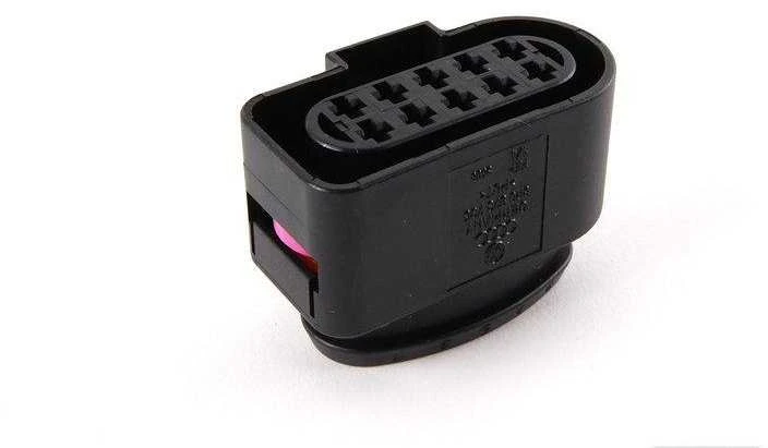 Škoda 10 Pin Housing With Contact Locking Mechanism Audi A3 2016-2017 Originalus 1J0973735