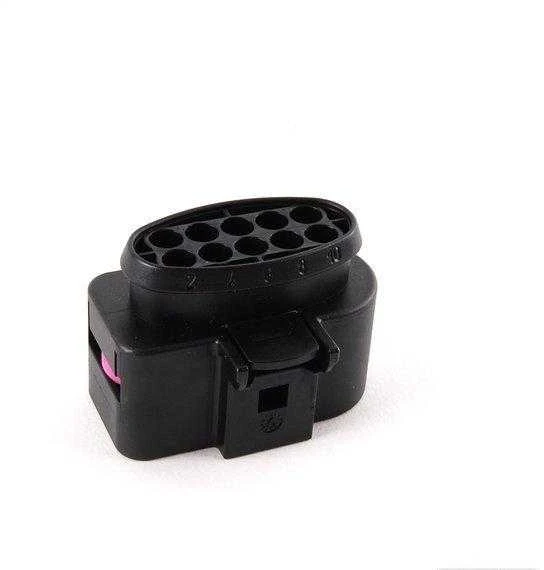 Škoda 10 Pin Housing With Contact Locking Mechanism Audi A3 2016-2017 Originalus 1J0973735