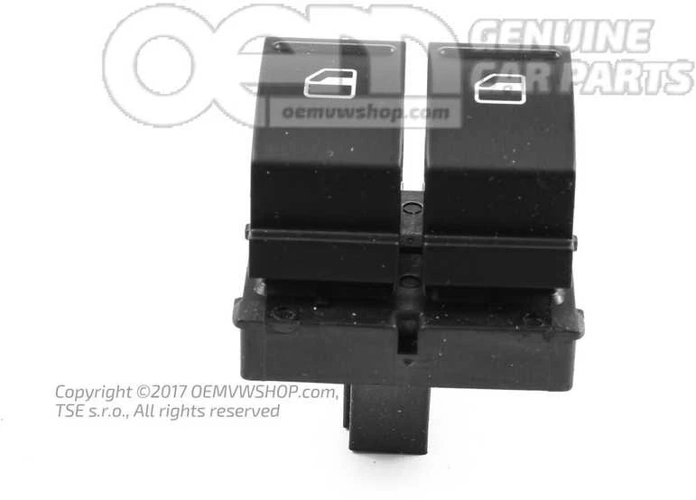 Skoda Elektrinio Stiklo Reguliatoriaus Svetiklis 1Z0959858REH Originalus