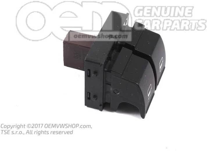 Skoda Elektrinio Stiklo Reguliatoriaus Svetiklis 1Z0959858REH Originalus