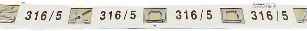 Skoda Enyaq 5A Galinio Emblema Originalus 5LG853687B2ZZ