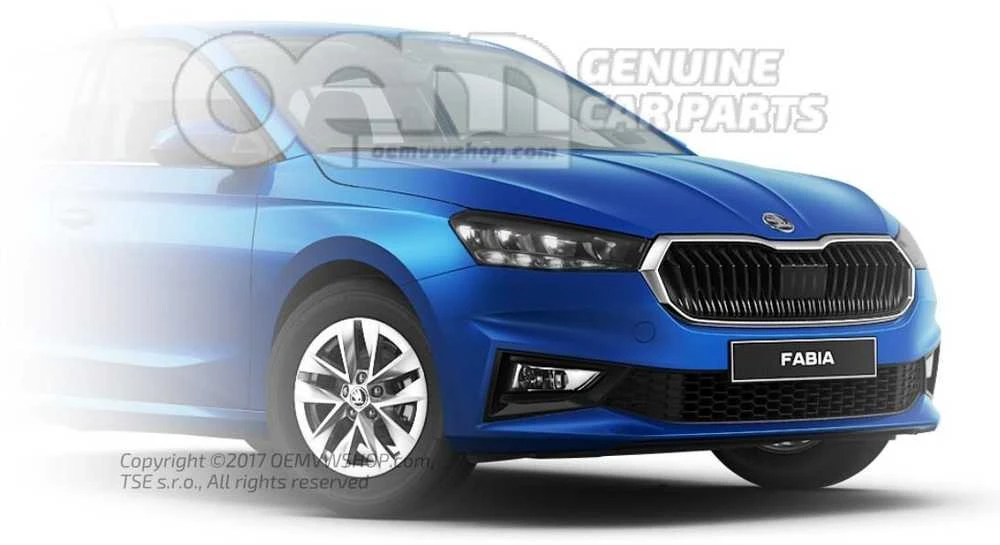 Skoda Fabia Octavia Rapid Superb F5W Race Mėlyna Metallic Originalus HFB381084