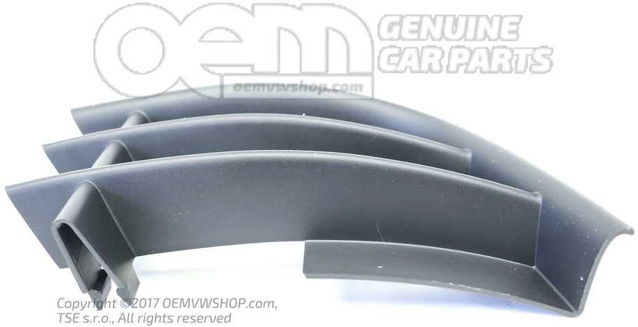 Skoda Fabia Roomster bamperio grotelės originalios 5J0853665A9B9