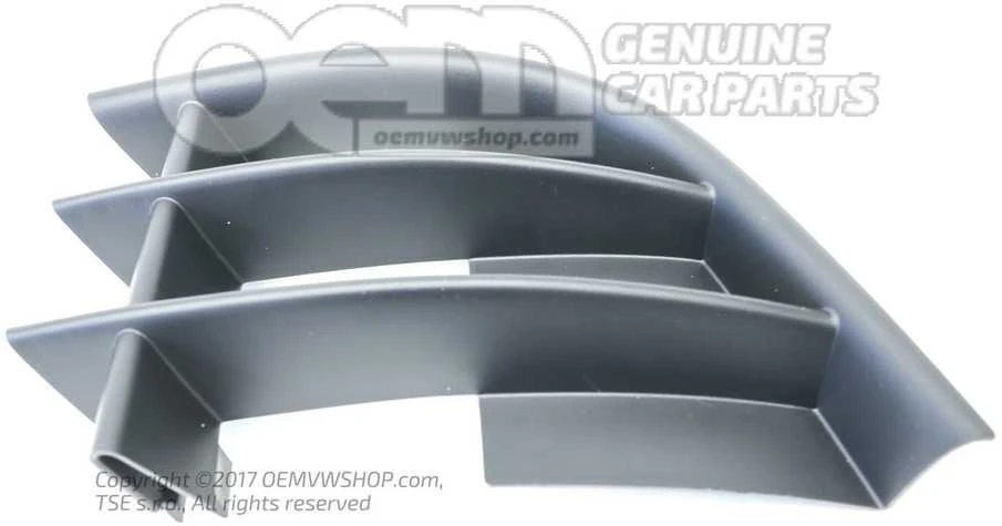 Skoda Fabia Roomster bamperio grotelės originalios 5J0853665A9B9