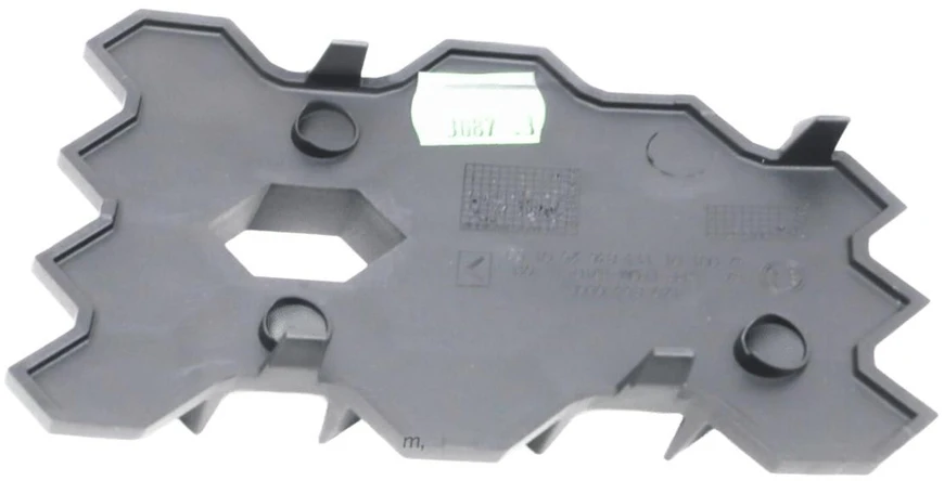 Skoda Octavia 1Z Dešinės Bumperio Dangtis 2004-2013 Originalus 1Z0853666F9B9
