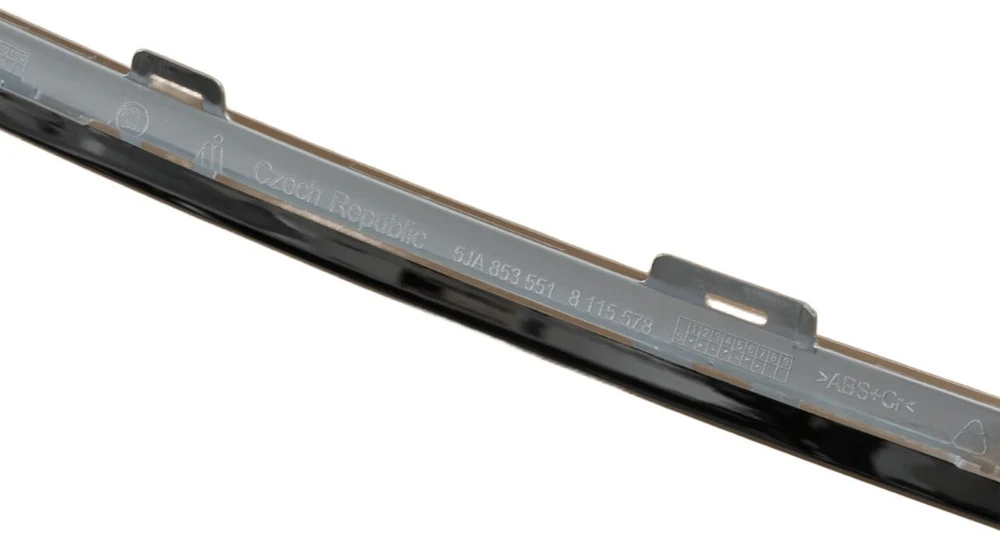 Skoda Rapid 2013-2022 Centro Bumperio Trim Strip Originalus 5JA8535512ZZ