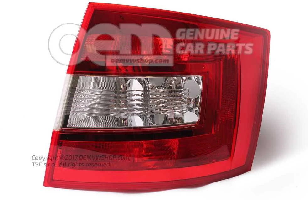 Skoda Rapid NH 2013 2022 Galinis Dešinysis Šviesos Blokas Originalus 5JJ945112