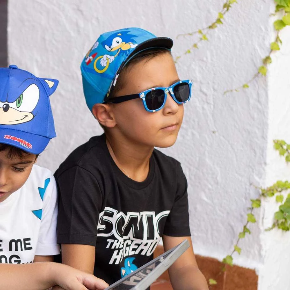 Kepurė Sonic The Hedgehog "Sonic" akinių nuo saulės ir beisbolo kepuraitės rinkinys