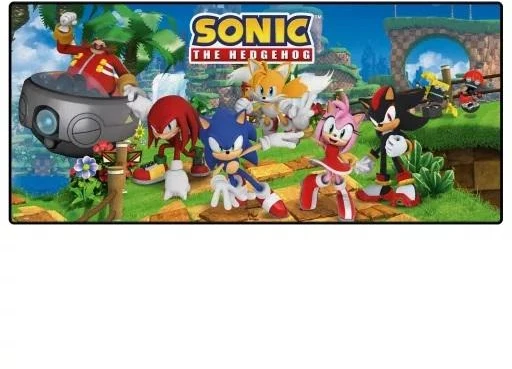 Sonic the Hedgehog stalo pelės kilimėlis 81x36 cm