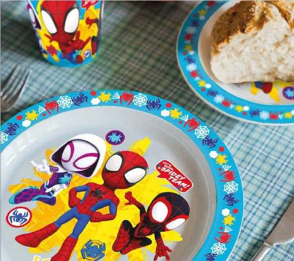 Spiderman puodelis, Spidey mikrobangų pusryčių rinkinys