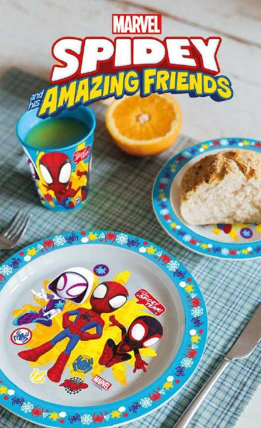 Spiderman puodelis, Spidey mikrobangų pusryčių rinkinys
