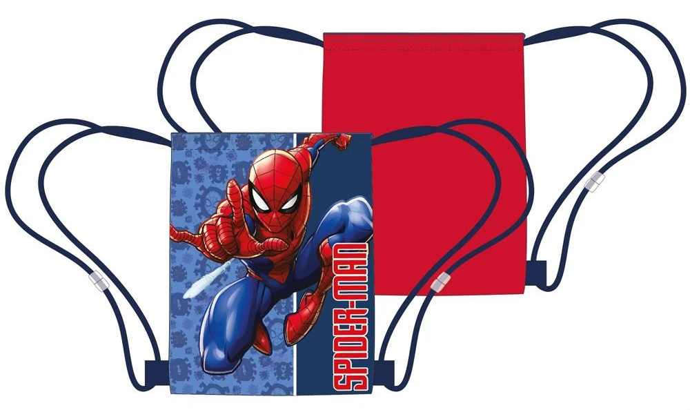 "Spiderman sporto krepšys, treniruoklių krepšys 40 cm"