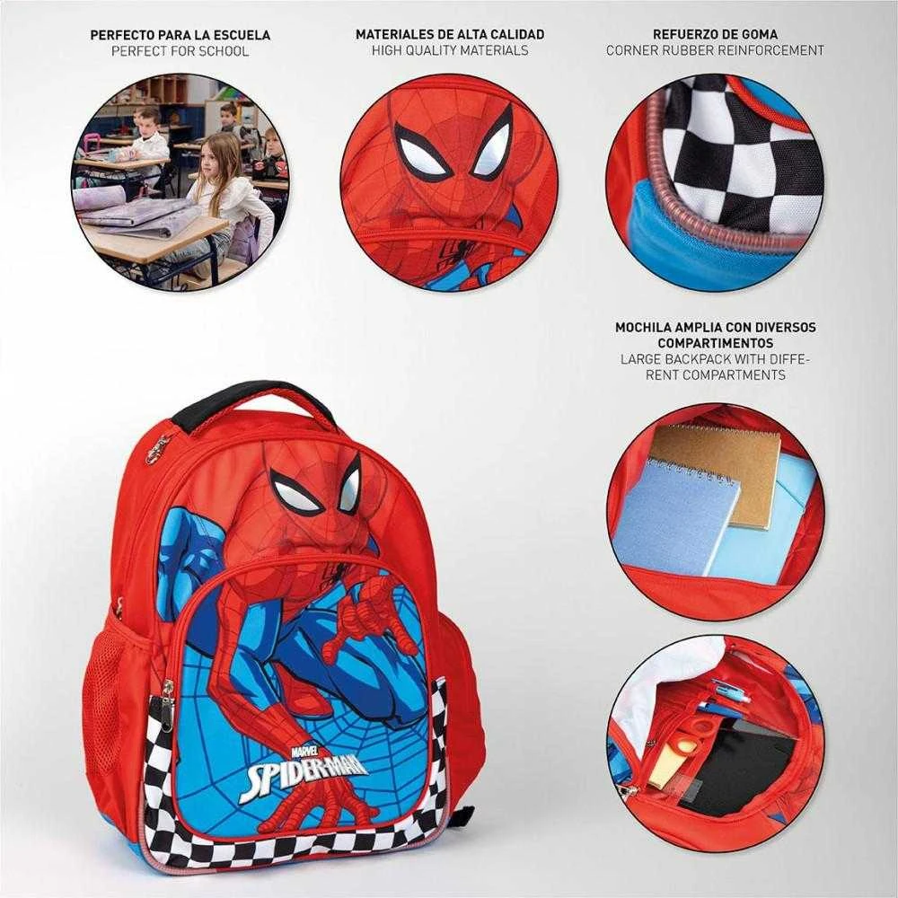 SPIDER-MAN Spiderman Žmogus-voras mokyklinis krepšys, 42 cm