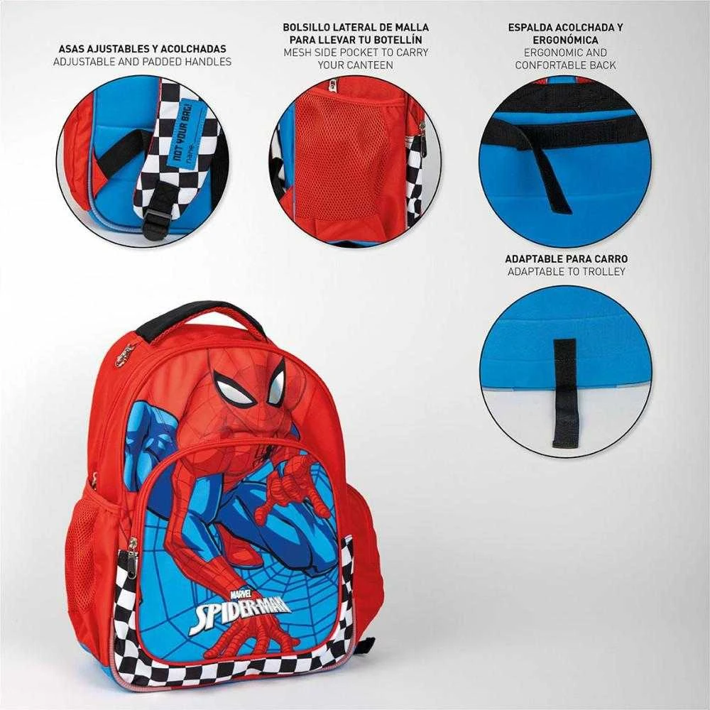SPIDER-MAN Spiderman Žmogus-voras mokyklinis krepšys, 42 cm