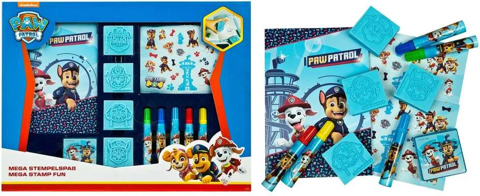 Stnux Spin Master "Paw Patrol" antspaudų ir piešinių rinkinys