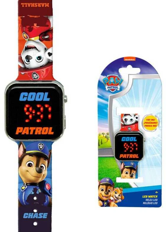 Kids Euroswan - Akcesoria licencyjne Spin Master Skaitmeninis LED laikrodis "Paw Patrol