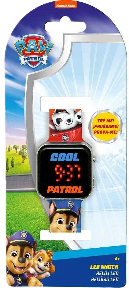 Kids Euroswan - Akcesoria licencyjne Spin Master Skaitmeninis LED laikrodis "Paw Patrol