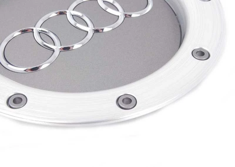 Stebulės Dangtelis Sidabrinis VAG Audi A3 A4 A6 A8 Originalus 8D0601165K1H7