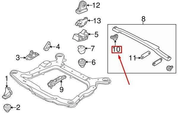 Strut Mount Brace Pro Parts Sweden 8666205 Skirta: Volvo S60 S80 V70 XC70