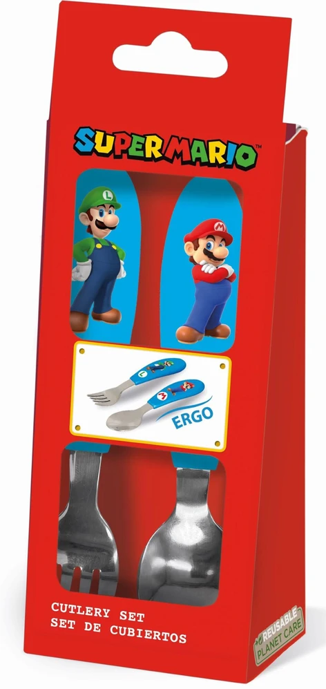 Super Mario vaikiškas stalo įrankių rinkinys