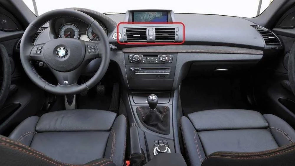 Šviežio Oro Angos Grotelė BMW E81 E87 E88 E82 2006 2013 Originalus 64227059189
